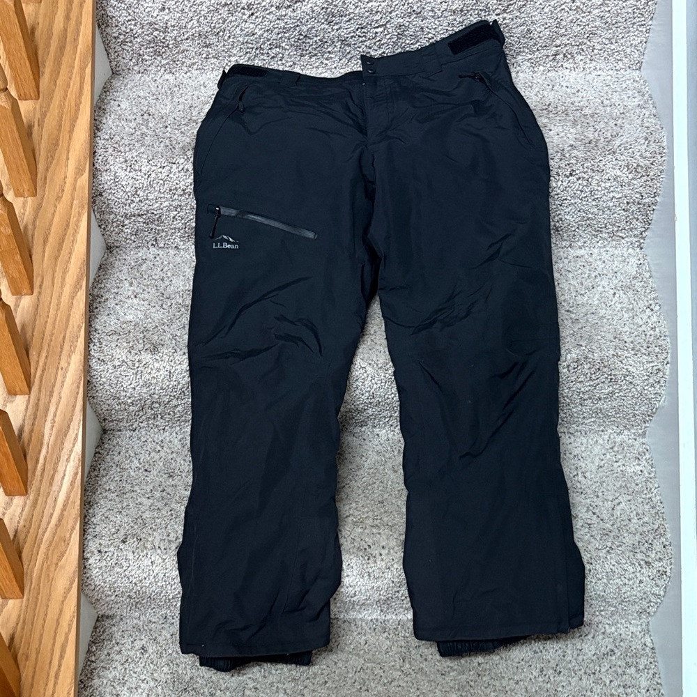 L.L. Bean Wildcat Black Winter Pants